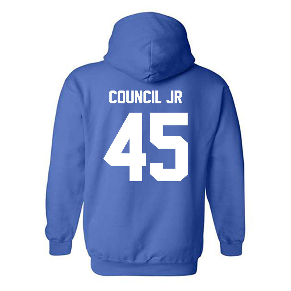 MTSU - NCAA Football : Bobby Council Jr - Hooded Sweatshirt