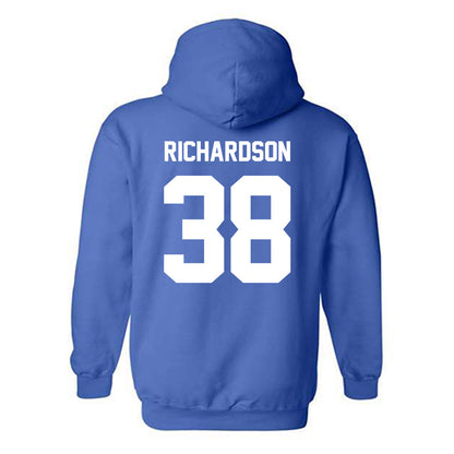 MTSU - NCAA Baseball : Drew R Richardson - Classic Shersey Hooded Sweatshirt