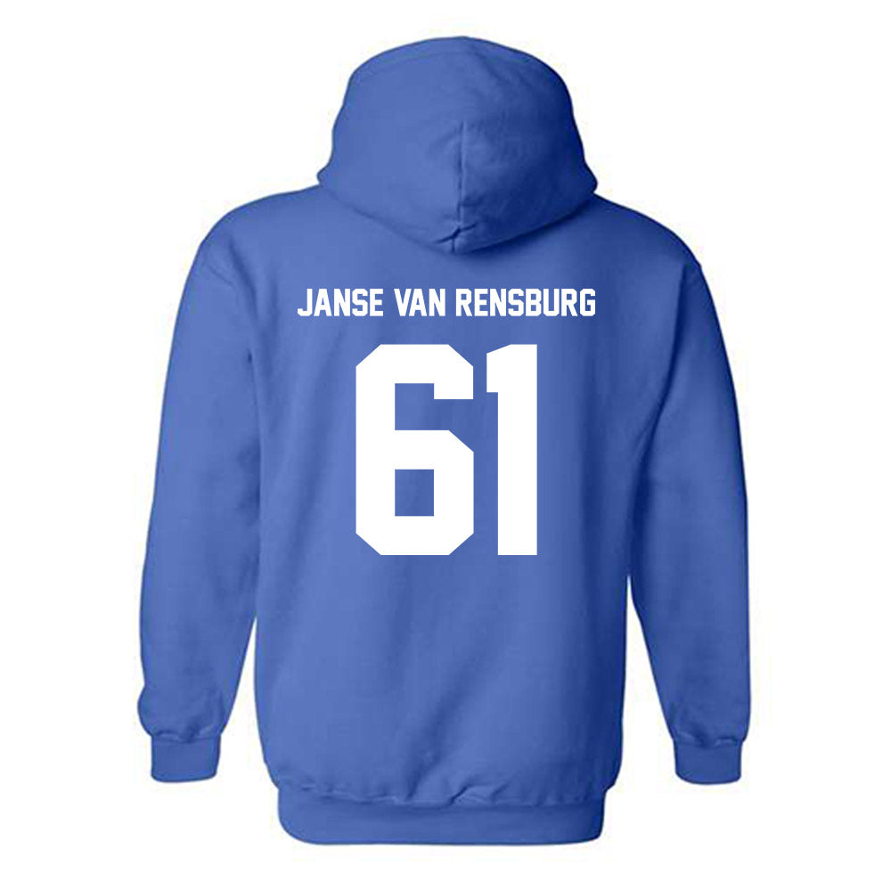 MTSU - NCAA Football : Otto Janse Van Rensburg - Classic Shersey Hooded Sweatshirt-1