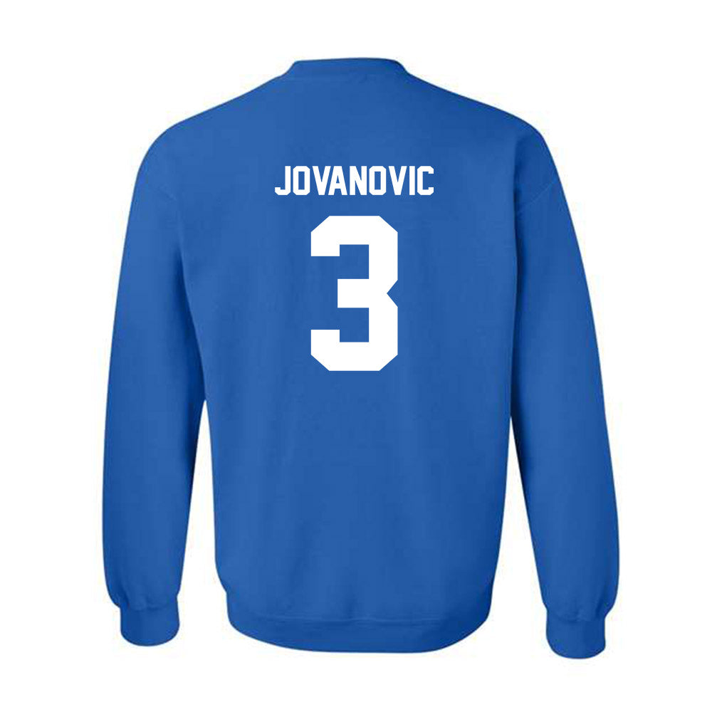MTSU - NCAA Men's Basketball : Luka Jovanovic - Classic Shersey Crewneck Sweatshirt-1