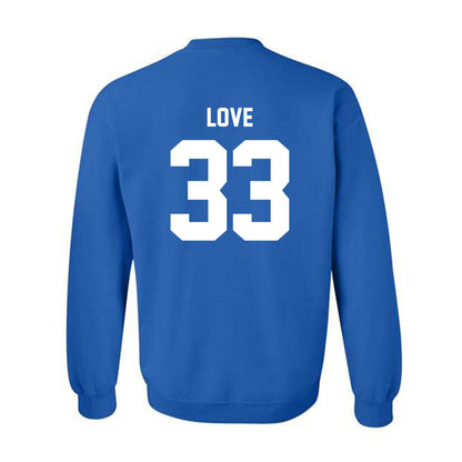 MTSU - NCAA Football : Malik Love - Classic Shersey Crewneck Sweatshirt