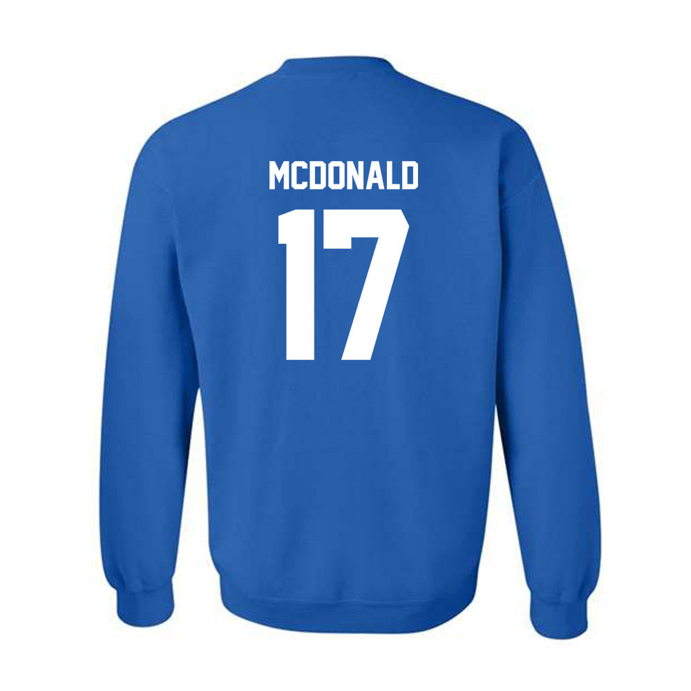 MTSU - NCAA Softball : Lucie McDonald - Classic Shersey Crewneck Sweatshirt-1