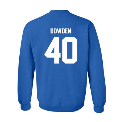 MTSU - NCAA Baseball : Konner Bowden - Classic Shersey Crewneck Sweatshirt