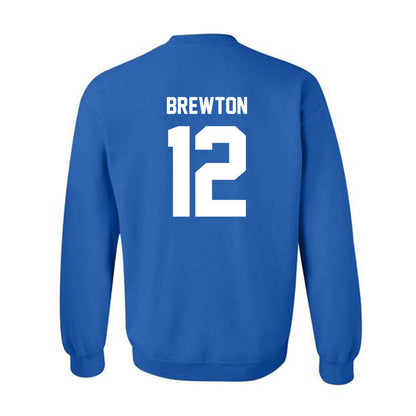 MTSU - NCAA Football : Brian Brewton - Classic Shersey Crewneck Sweatshirt-1