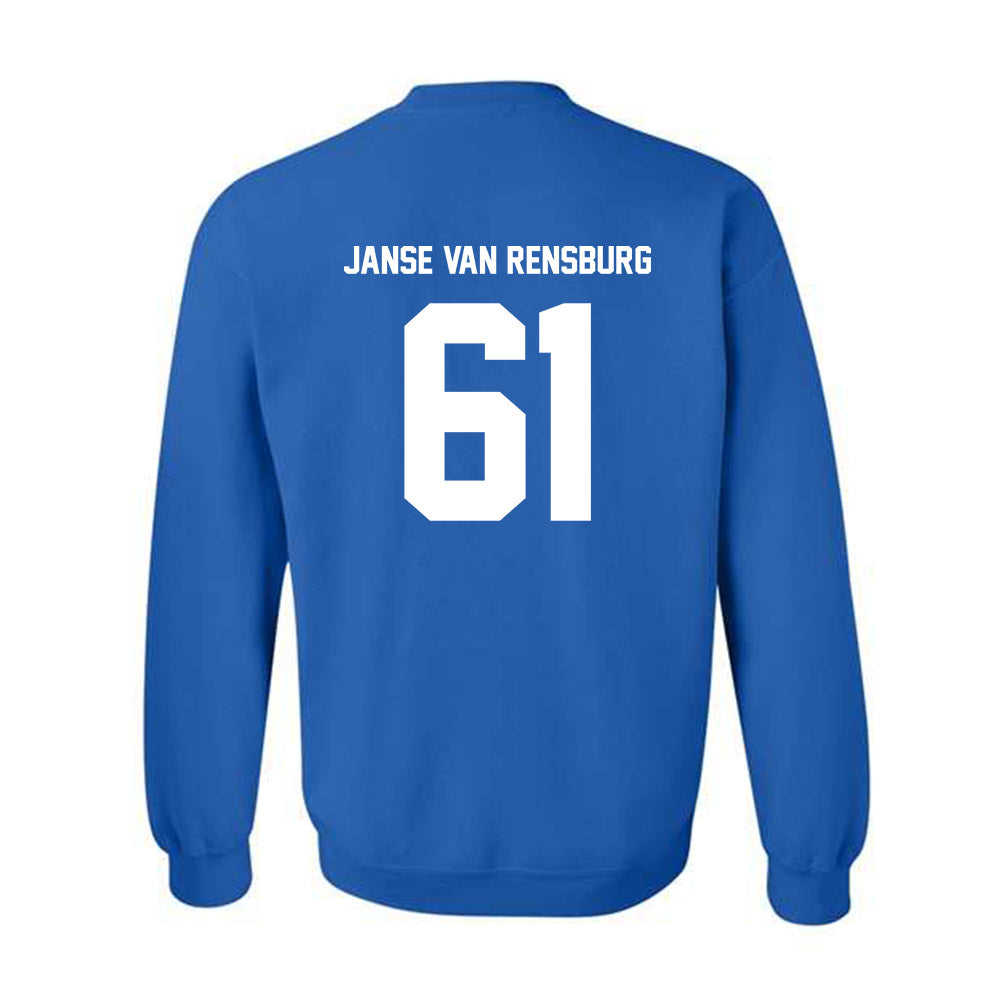 MTSU - NCAA Football : Otto Janse Van Rensburg - Classic Shersey Crewneck Sweatshirt-1
