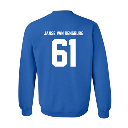 MTSU - NCAA Football : Otto Janse Van Rensburg - Classic Shersey Crewneck Sweatshirt-1