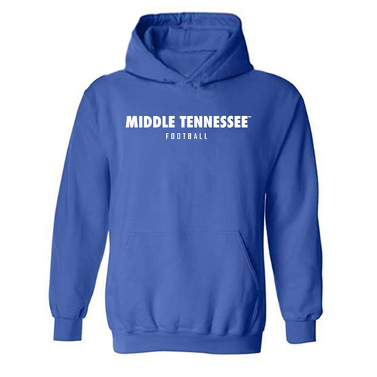 MTSU - NCAA Football : Evan Poticher - Hooded Sweatshirt