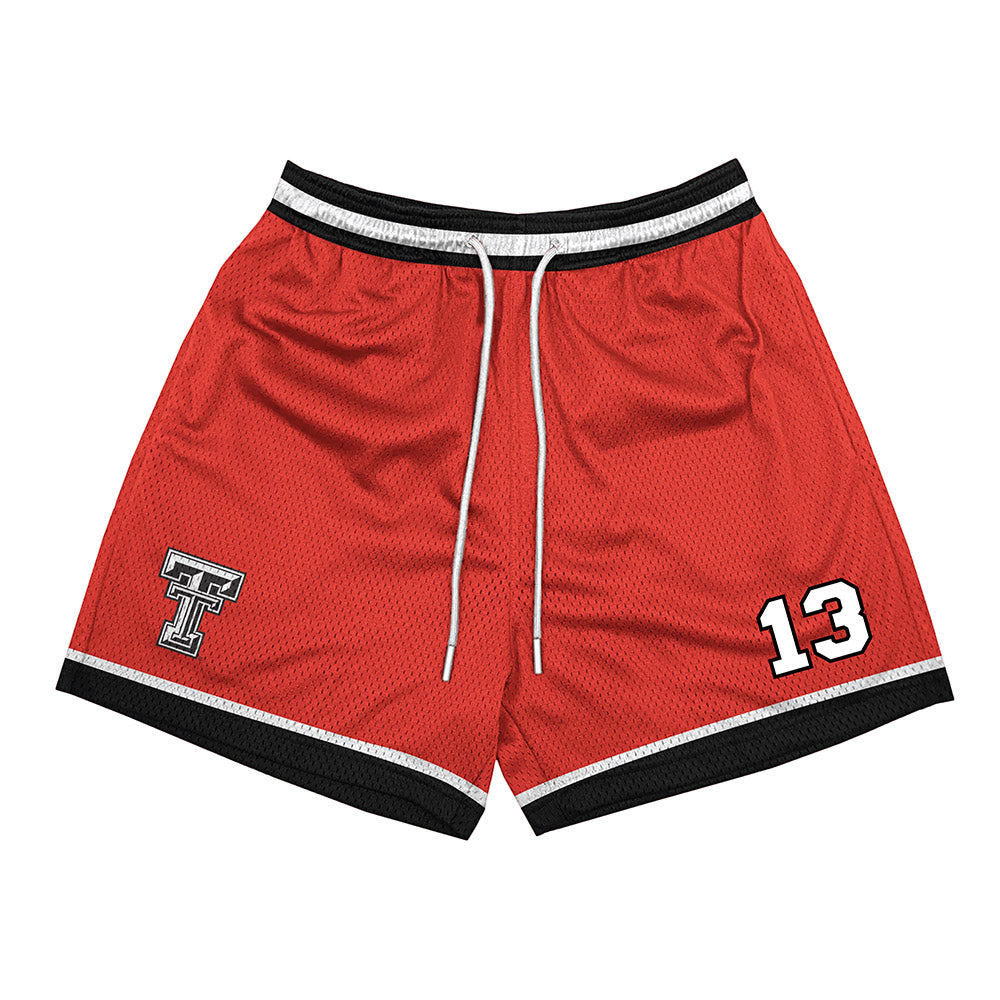 Texas Tech - NCAA Men's Basketball : Marial Akuentok - Shorts-0