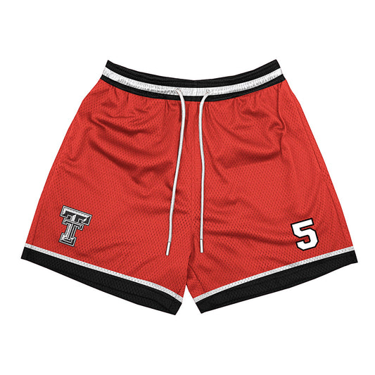 Texas Tech - NCAA Men's Basketball : Josiah Moseley - Shorts-0