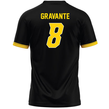 Delaware - NCAA Men's Lacrosse : TJ Gravante - Black Lacrosse Jersey -1