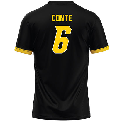 Delaware - NCAA Men's Lacrosse : Scott Conte - Black Lacrosse Jersey -1