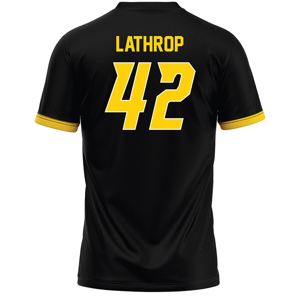 Delaware - NCAA Men's Lacrosse : Keegan Lathrop - Black Lacrosse Jersey -1