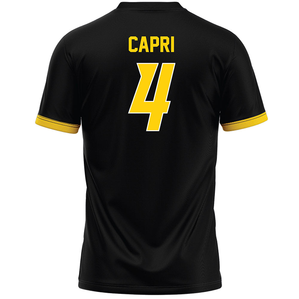 Delaware - NCAA Men's Lacrosse : Cory Capri - Black Lacrosse Jersey -1