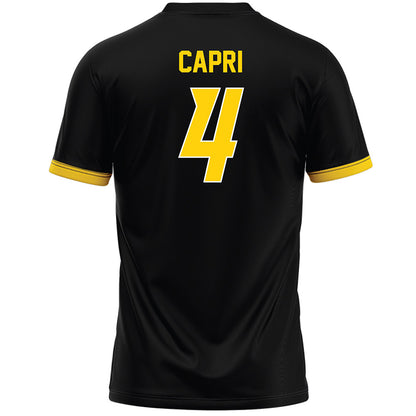 Delaware - NCAA Men's Lacrosse : Cory Capri - Black Lacrosse Jersey -1