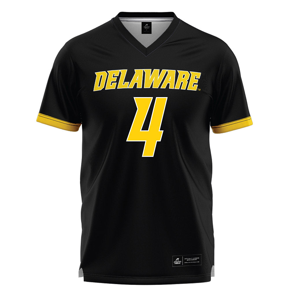 Delaware - NCAA Men's Lacrosse : Cory Capri - Black Lacrosse Jersey -0