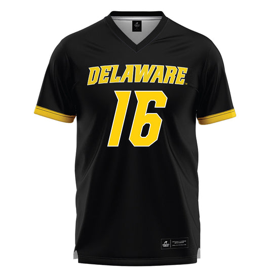 Delaware - NCAA Men's Lacrosse : Patrick Gillin - Black Lacrosse Jersey -0
