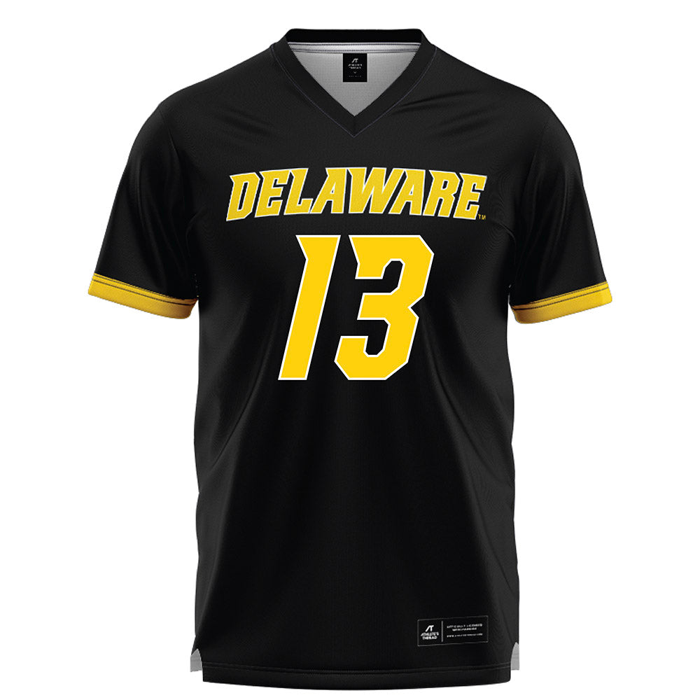 Delaware - NCAA Men's Lacrosse : Brendan Powers - Black Lacrosse Jersey -0