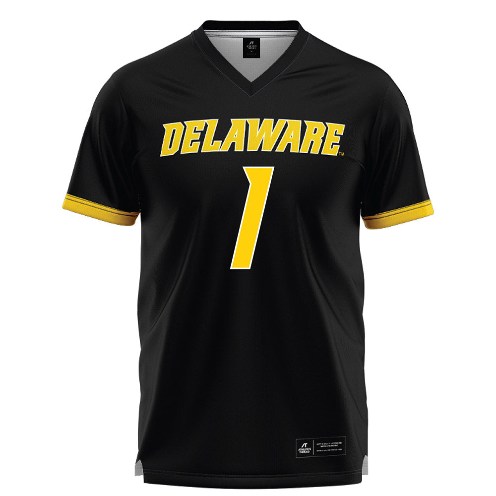 Delaware - NCAA Men's Lacrosse : Bennett Parmer - Black Lacrosse Jersey -0