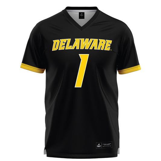 Delaware - NCAA Men's Lacrosse : Bennett Parmer - Black Lacrosse Jersey -0