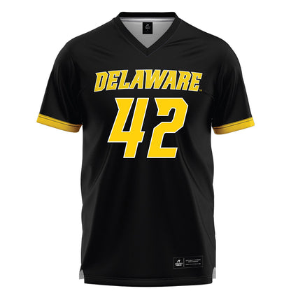 Delaware - NCAA Men's Lacrosse : Keegan Lathrop - Black Lacrosse Jersey -0