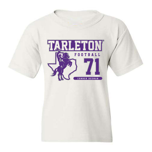 Tarleton State - NCAA Football : Connor Beeman - Classic Fashion Shersey Youth T-Shirt