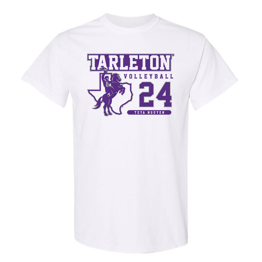 Tarleton State - NCAA Women's Volleyball : Teya Nguyen - Classic Fashion Shersey T-Shirt-0