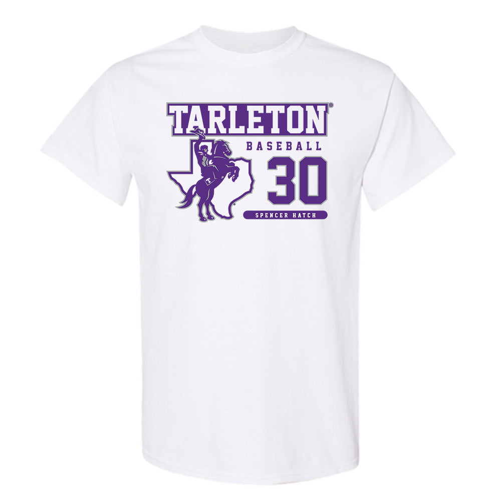 Tarleton State - NCAA Baseball : Spencer Hatch - Classic Fashion Shersey T-Shirt-0