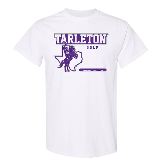 Tarleton State - NCAA Men's Golf : Cristobal Sepulveda - Classic Fashion Shersey T-Shirt-0