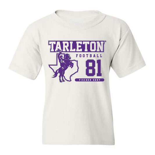 Tarleton State - NCAA Football : Fischer Ohrt - Classic Fashion Shersey Youth T-Shirt