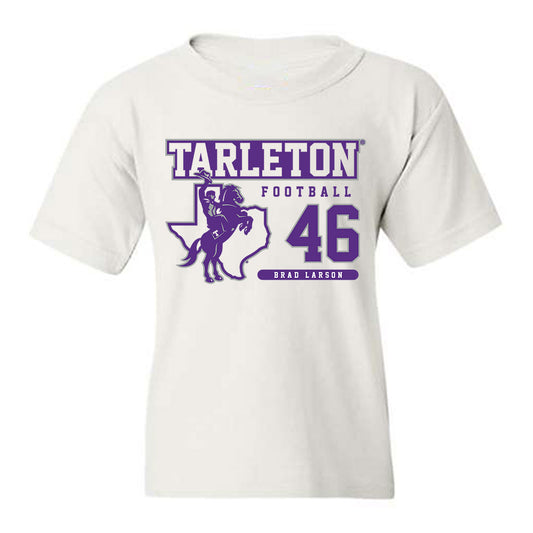 Tarleton State - NCAA Football : Brad Larson - Classic Fashion Shersey Youth T-Shirt-0