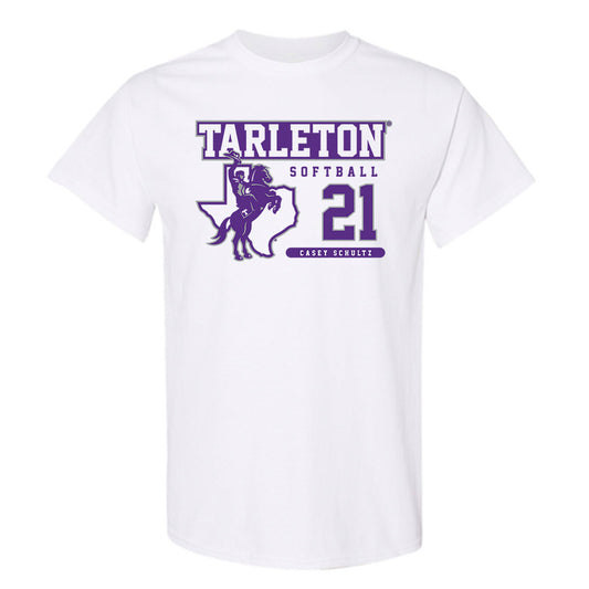 Tarleton State - NCAA Softball : Casey Schultz - Classic Fashion Shersey T-Shirt-0