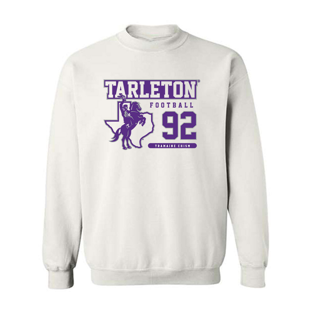 Tarleton State - NCAA Football : Tramaine Chism - Classic Fashion Shersey Crewneck Sweatshirt