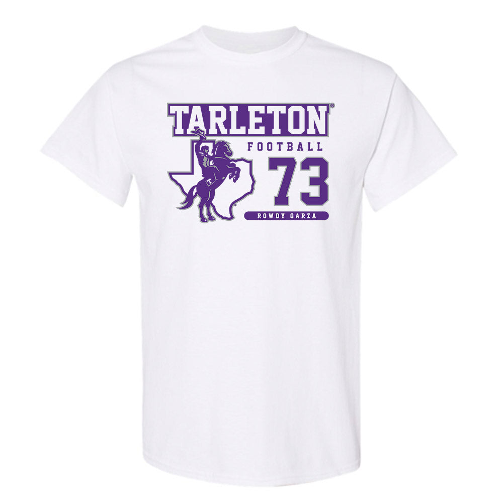 Tarleton State - NCAA Football : Rowdy Garza - Classic Fashion Shersey T-Shirt