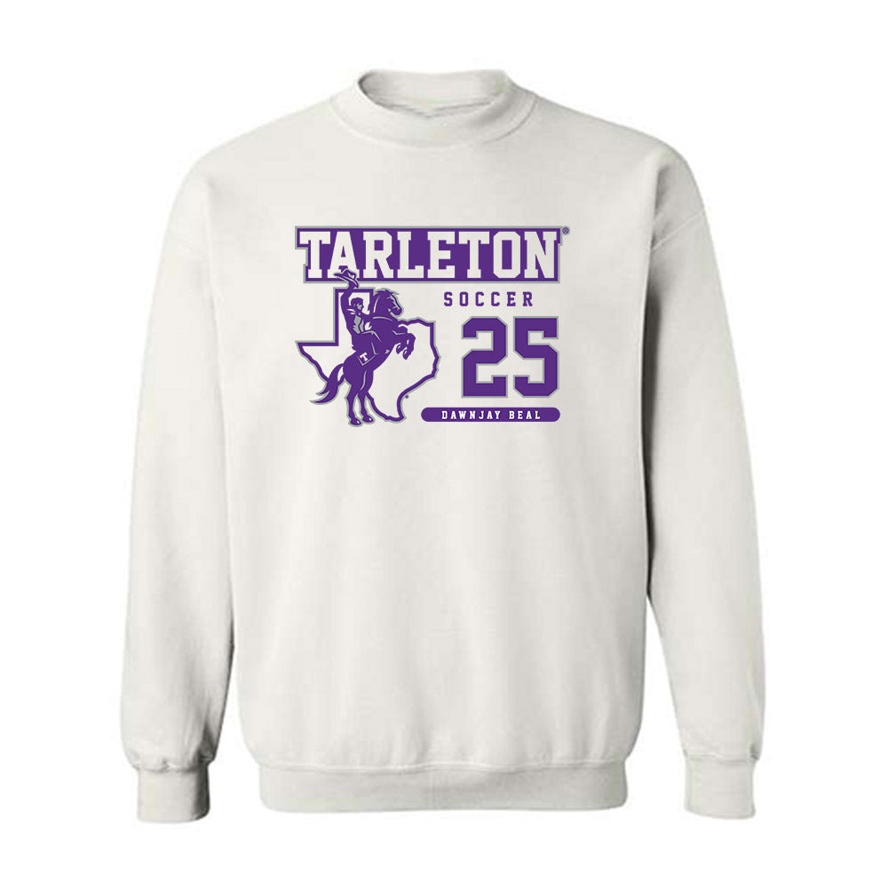 Tarleton State - NCAA Women's Soccer : DawnJay Beal - Classic Fashion Shersey Crewneck Sweatshirt-0