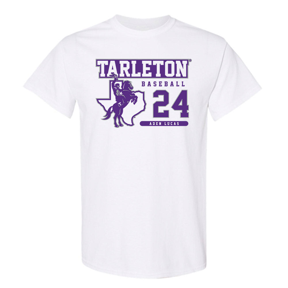 Tarleton State - NCAA Baseball : Aden Lucas - Classic Fashion Shersey T-Shirt-0