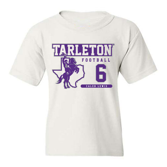 Tarleton State - NCAA Football : Caleb Lewis - Classic Fashion Shersey Youth T-Shirt-0