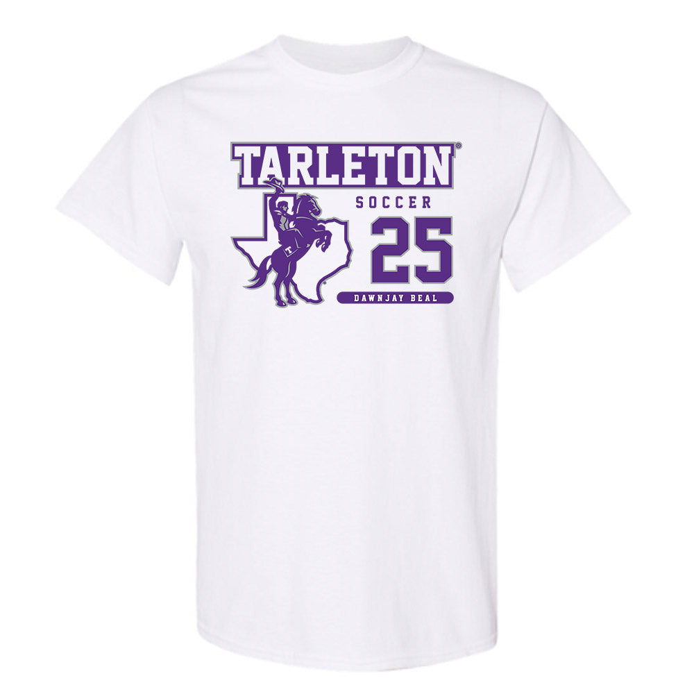 Tarleton State - NCAA Women's Soccer : DawnJay Beal - Classic Fashion Shersey T-Shirt-0