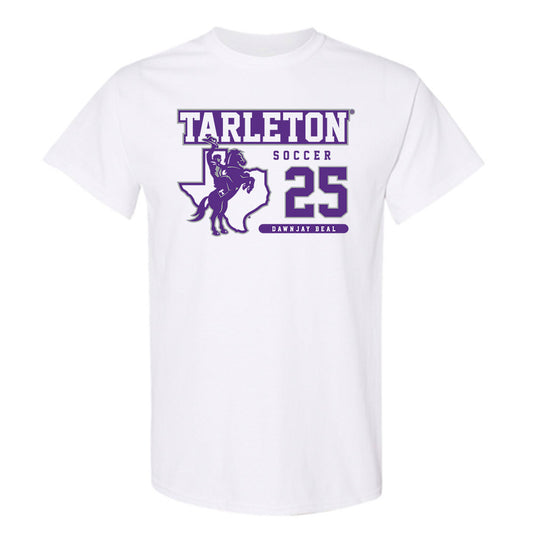 Tarleton State - NCAA Women's Soccer : DawnJay Beal - Classic Fashion Shersey T-Shirt-0