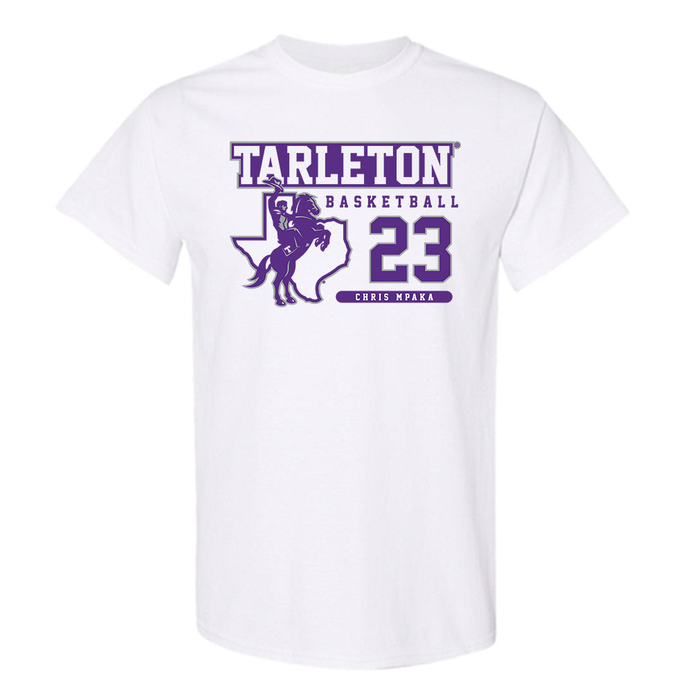 Tarleton State - NCAA Men's Basketball : Chris Mpaka - Classic Fashion Shersey T-Shirt-0