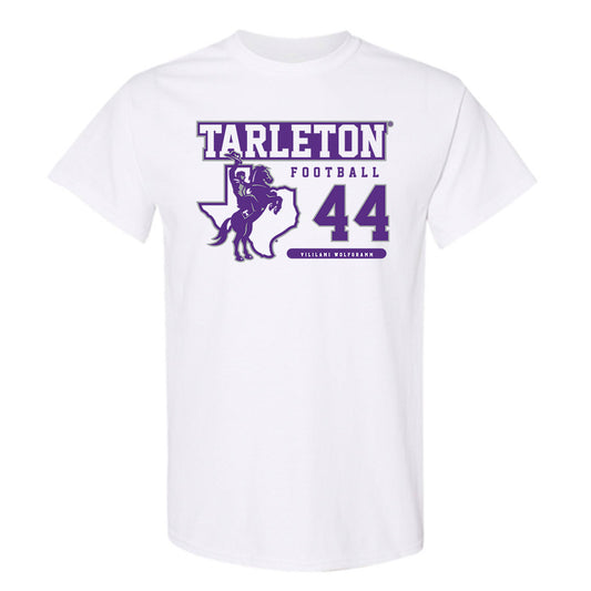 Tarleton State - NCAA Football : Vililami Wolfgramm - Classic Fashion Shersey T-Shirt
