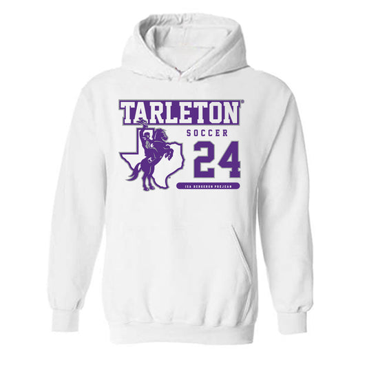 Tarleton State - NCAA Women's Soccer : Isa Bergeron-Prejean - Classic Fashion Shersey Hooded Sweatshirt-0