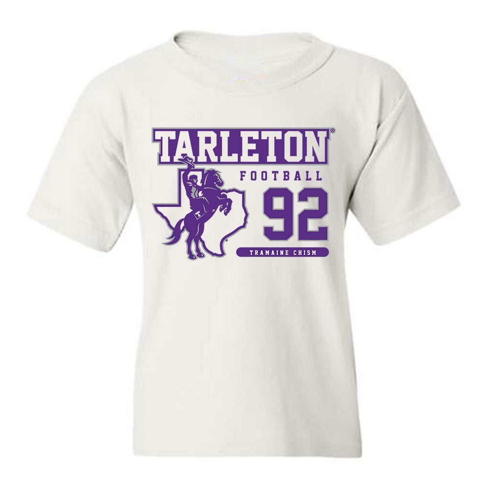 Tarleton State - NCAA Football : Tramaine Chism - Classic Fashion Shersey Youth T-Shirt