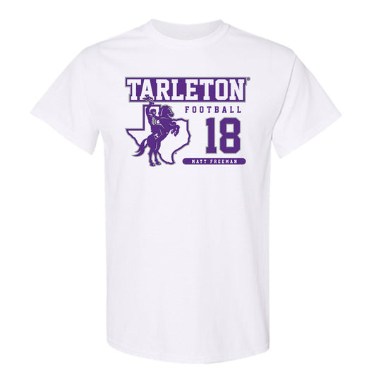Tarleton State - NCAA Football : Matt Freeman - Classic Fashion Shersey T-Shirt-0