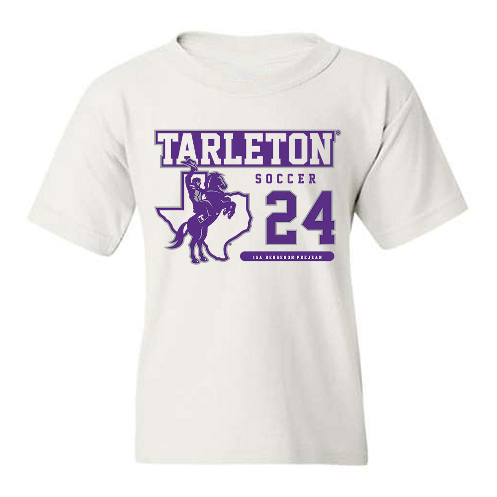 Tarleton State - NCAA Women's Soccer : Isa Bergeron-Prejean - Classic Fashion Shersey Youth T-Shirt-0