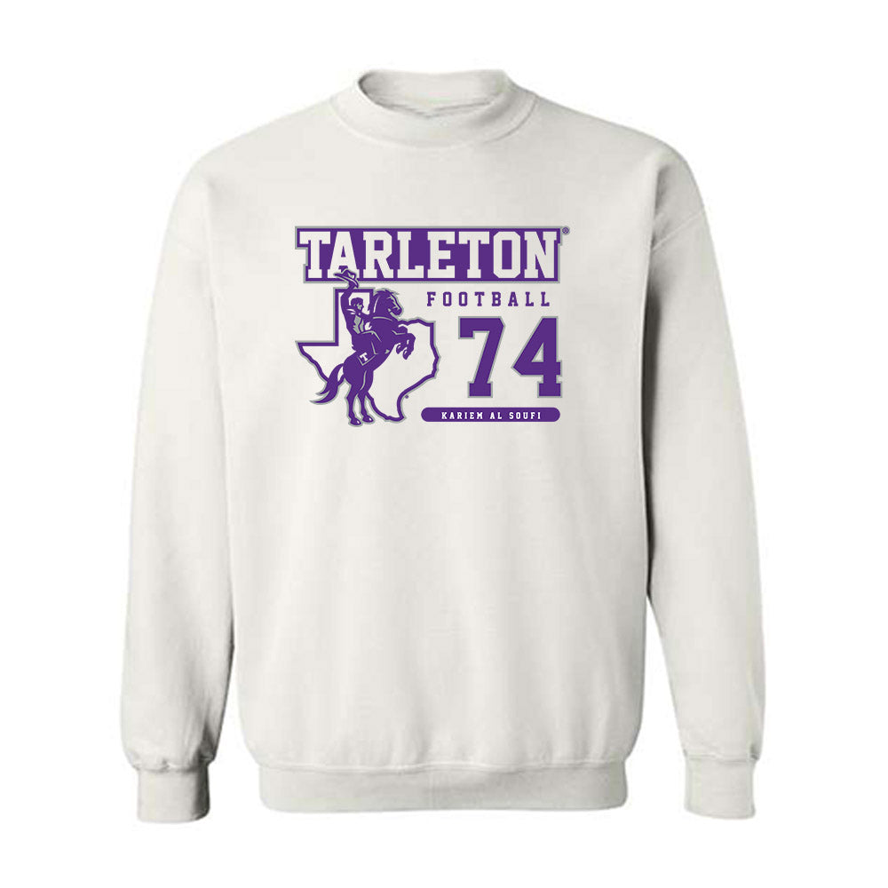Tarleton State - NCAA Football : Kariem Al Soufi - Classic Fashion Shersey Crewneck Sweatshirt