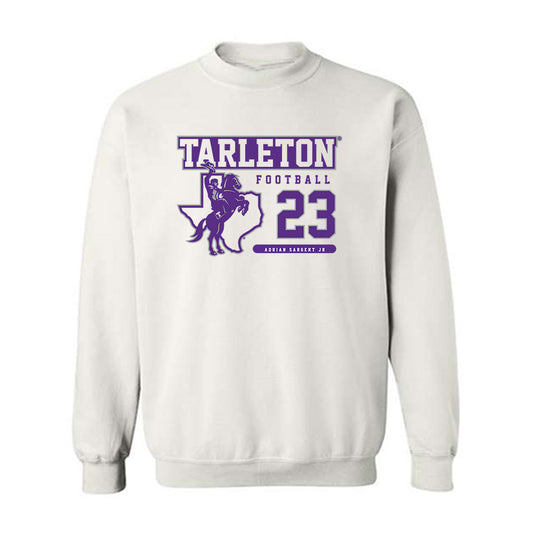 Tarleton State - NCAA Football : Adrian Sargent Jr - Classic Fashion Shersey Crewneck Sweatshirt