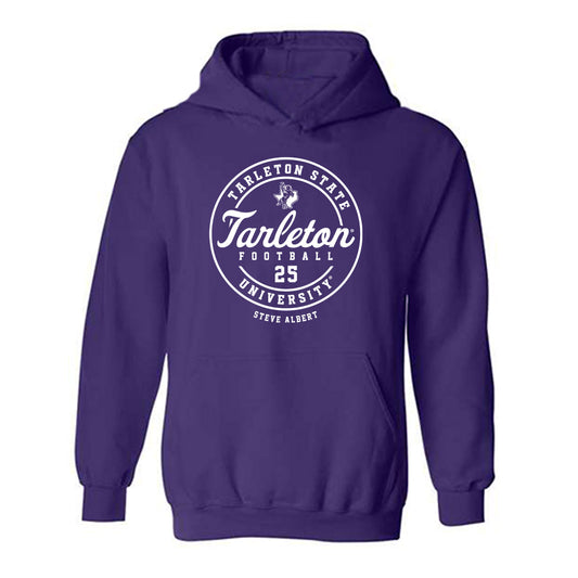 Tarleton State - NCAA Football : Steve Albert - Classic Fashion Shersey Hooded Sweatshirt