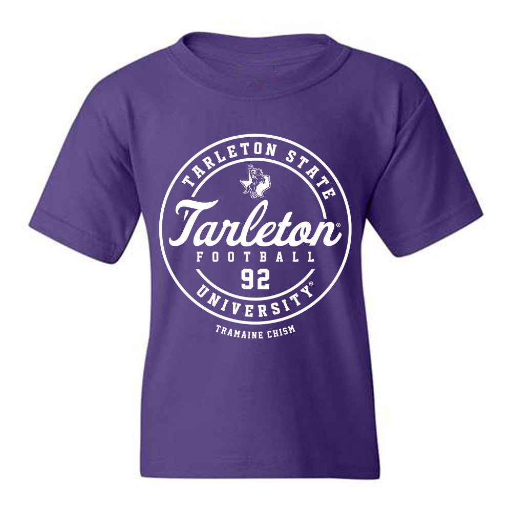 Tarleton State - NCAA Football : Tramaine Chism - Classic Fashion Shersey Youth T-Shirt