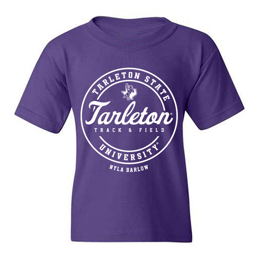 Tarleton State - NCAA Women's Track & Field : Nyla Barlow - Classic Fashion Shersey Youth T-Shirt-0