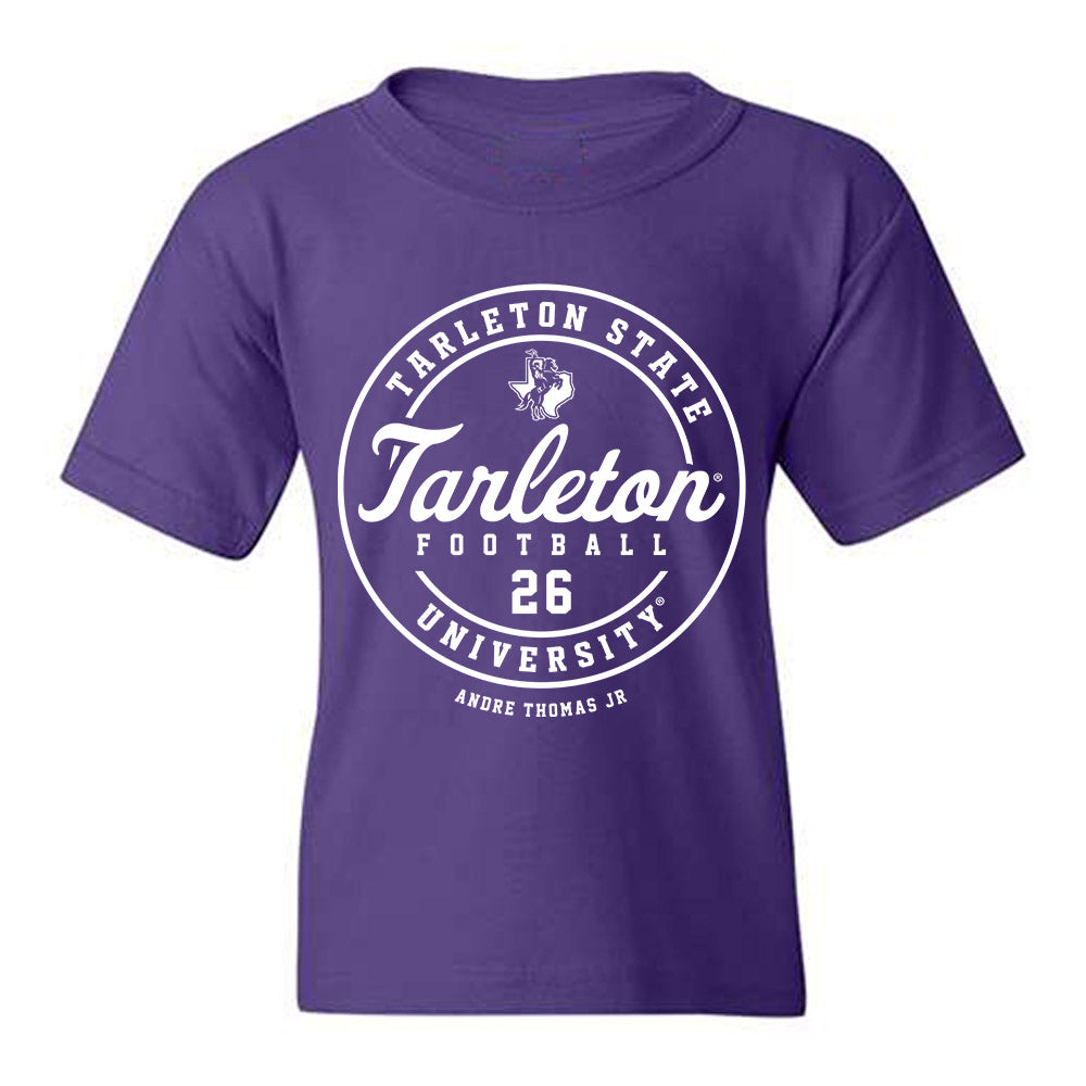 Tarleton State - NCAA Football : Andre Thomas Jr - Classic Fashion Shersey Youth T-Shirt-0